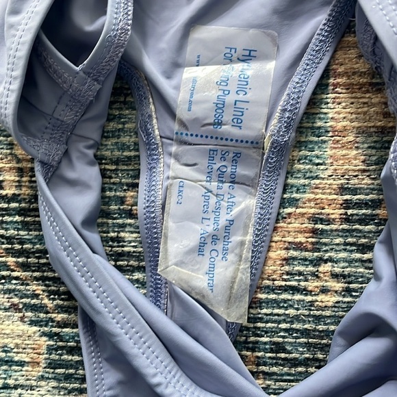 ⚡️Dippin Daisy's Tie-Front One-Piece Swimsuit Size Large - Picture 10 of 14